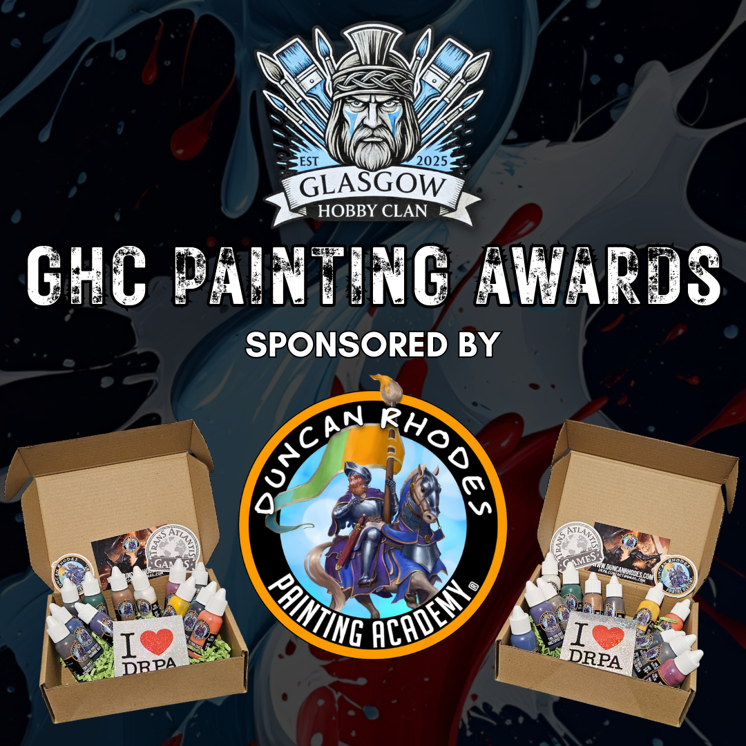 The Glasgow Hobby Clan - Miniature Painting Awards